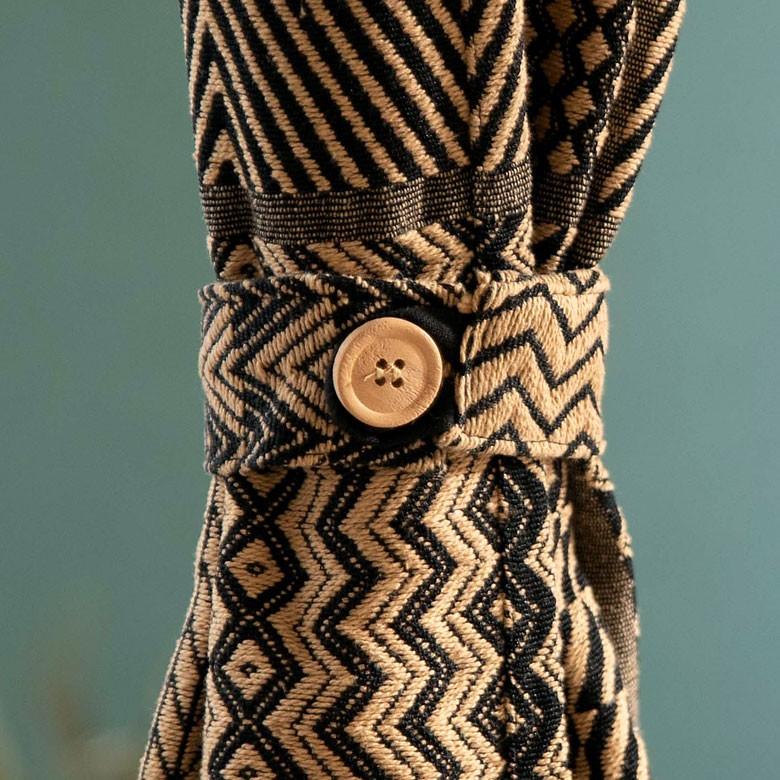 カーテン 幅110×丈178cm 柄 フラットカーテン アフリカン柄 幾何学柄 ネイティブ柄 間仕切り おしゃれ アジアン エスニック インド綿 リゾート 90217 | ブランド登録なし | 07