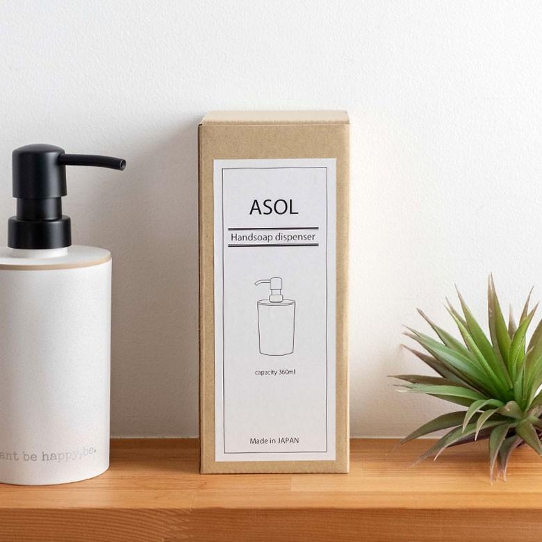 ソープディスペンサー ソープボトル 360ml 泡タイプ ホワイト