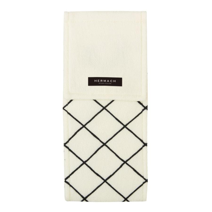 ぺーバーホルダーカバー トイレットペーパーホルダーカバー 網目模様 ホワイト おしゃれ 北欧 洗濯可 インテリア トイレ トイレ用品 90263 | ブランド登録なし | 13