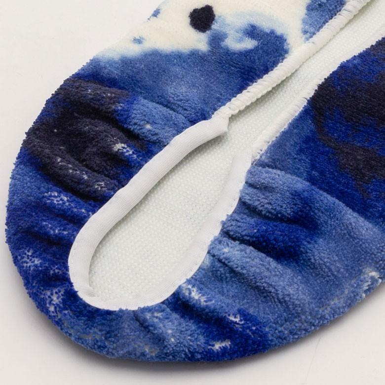 トイレカバー 便座カバー 洗浄便座用 サーフ柄 ホワイト ブルー ネイビー 消臭タグ付 フタカバー タイダイ染め風 おしゃれ 洗濯可 消臭 トイレ トイレ用品 90264 | ブランド登録なし | 08