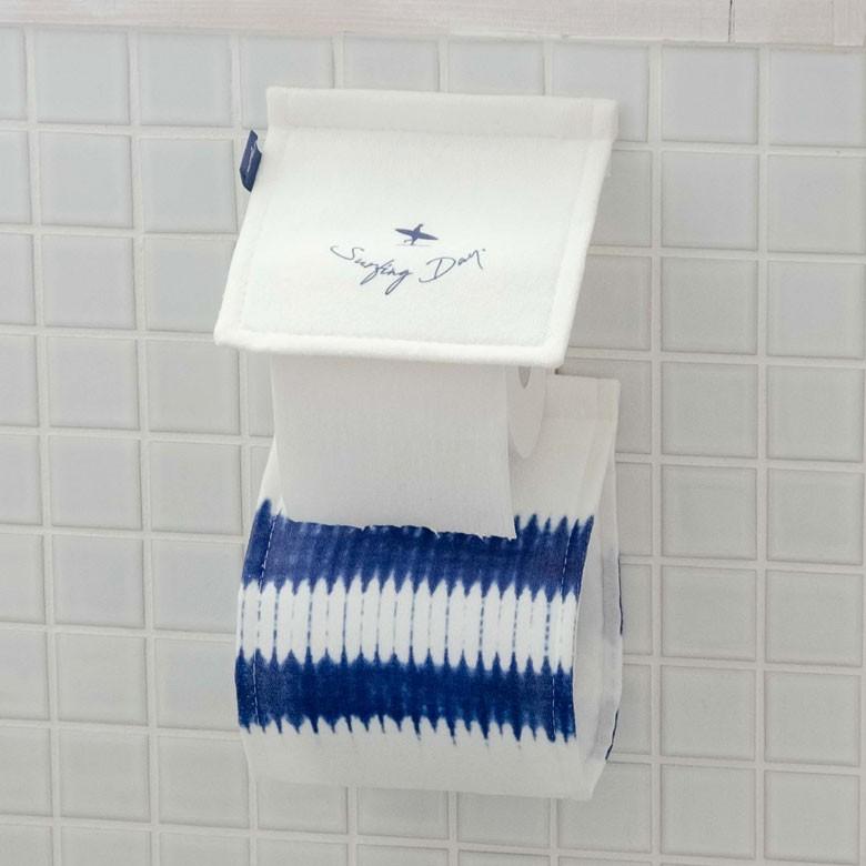 ぺーバーホルダーカバー トイレットペーパーホルダーカバー サーフ柄