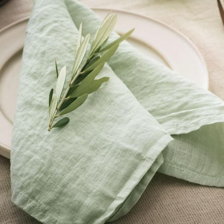 キッチンクロス リネン 北欧 正方形 台拭き 無地 雑貨 おしゃれ クロス お弁当包み リネン100% キッチン ハンドタオル Lino e lina リーノ エ リーナ 90281 | ブランド登録なし | 15