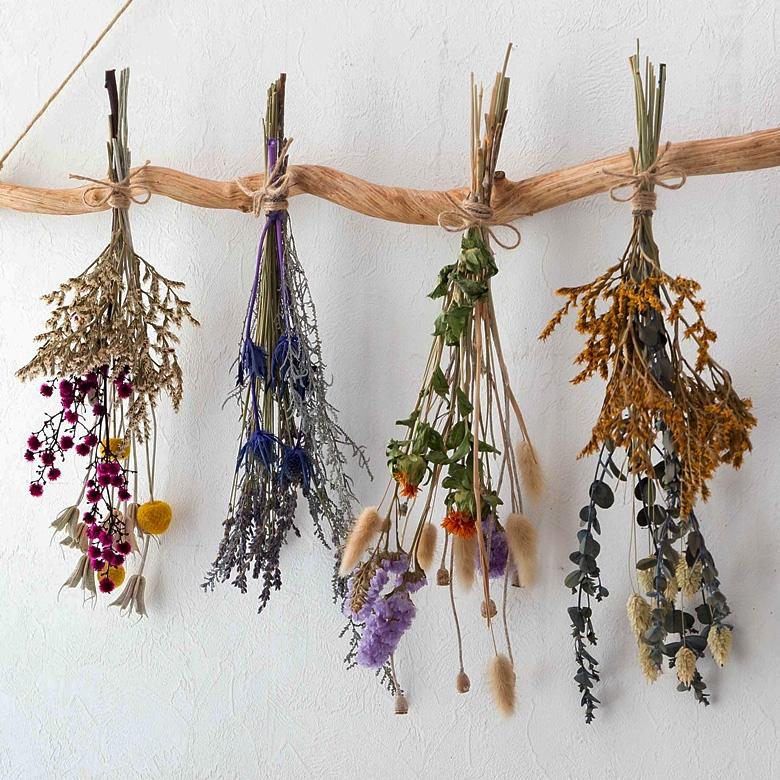 ドライフラワー プリザーブドフラワー ブーケ アソート 天然素材