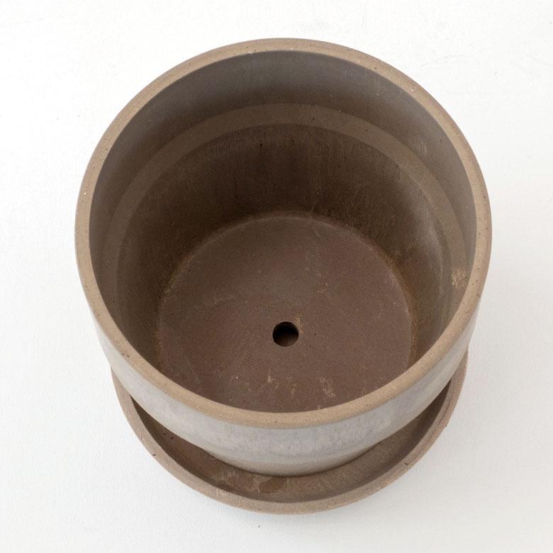 植木鉢 プランツポット 4号鉢 プラスチック 無地 受け皿付き 底穴あり 直径13.5cm 鉢 プランターカバー ガーデニング 90308 | ブランド登録なし | 17