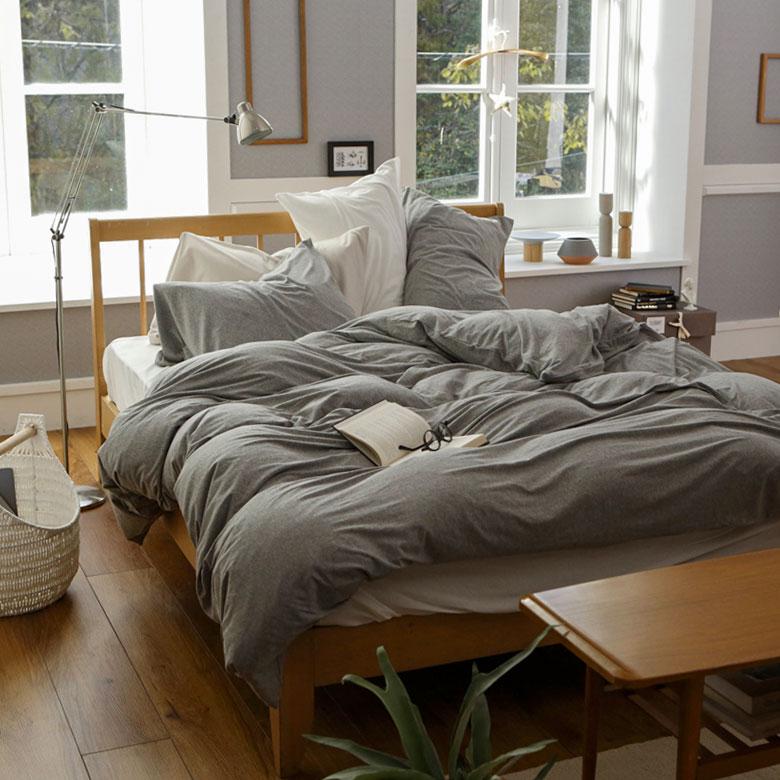 枕カバー ピローケース 綿 封筒式 43×63 無地 ベッドリネン 枕ケース 綿100% コットン ストレッチ素材 伸縮 天竺 メリヤス  コットンニット おしゃれ 90315 | ブランド登録なし | 14