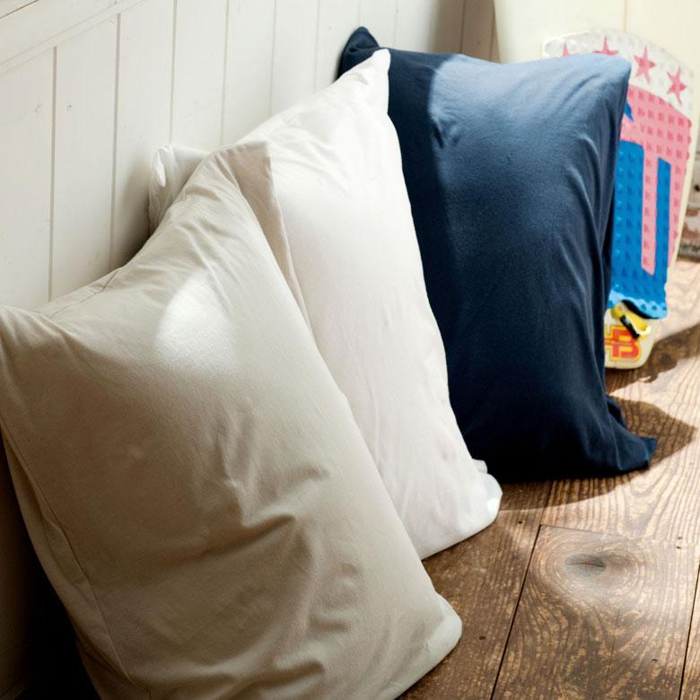 枕カバー ピローケース 綿 封筒式 50×70 無地 ベッドリネン 枕ケース 綿100% コットン ストレッチ素材 伸縮 天竺 メリヤス  コットンニット おしゃれ 90316 | ブランド登録なし | 16