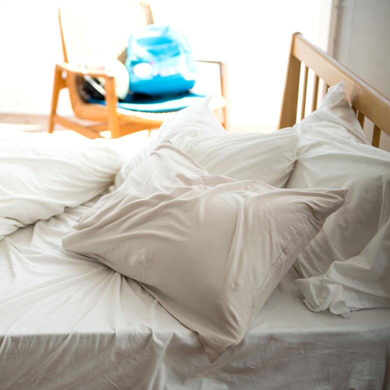 枕カバー ピローケース 綿 封筒式 50×70 無地 ベッドリネン 枕ケース 綿100% コットン ストレッチ素材 伸縮 天竺 メリヤス  コットンニット おしゃれ 90316 | ブランド登録なし | 06