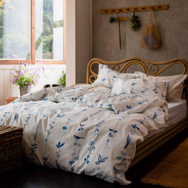 掛け布団カバー コンフォーターカバー ダブル 190×210cm ファスナー式