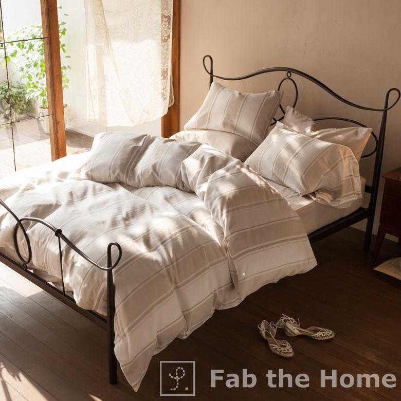 枕カバー ピローケース 綿 合わせ式 43×63 ストライプ ベッドリネン 枕ケース 綿100% コットン ストライプ ライン 縞模様 シンプル ワッフル織 ハニカム 90326 | ブランド登録なし | 08