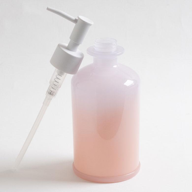 ディスペンサー ソープディスペンサー 480ml プラスチック グラデーション ソープボトル バスアイテム 浴室 洗面 キッチン 水回り 90333 | ブランド登録なし | 13