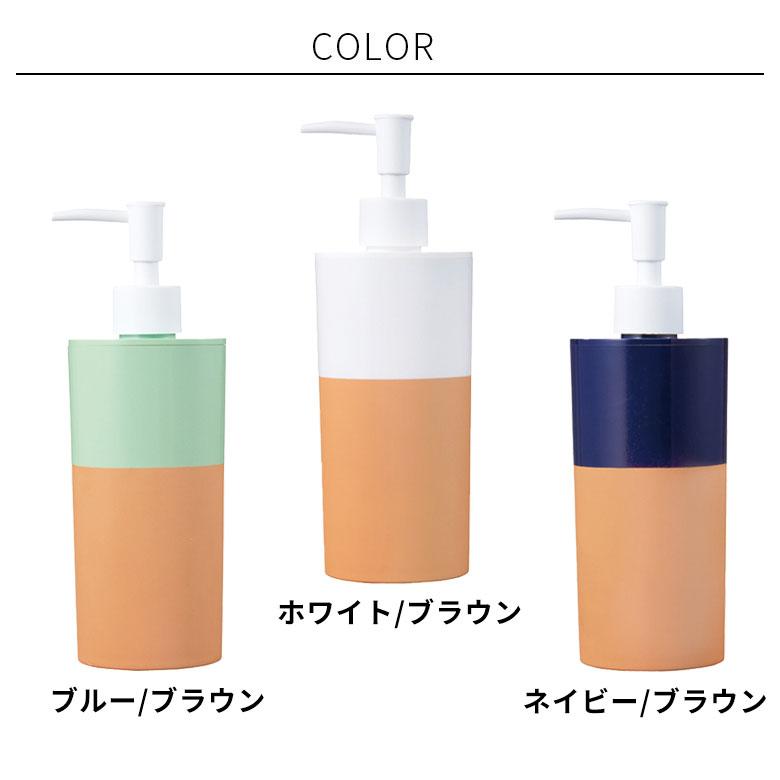 ディスペンサー ソープディスペンサー 500ml プラスチック バイカラー