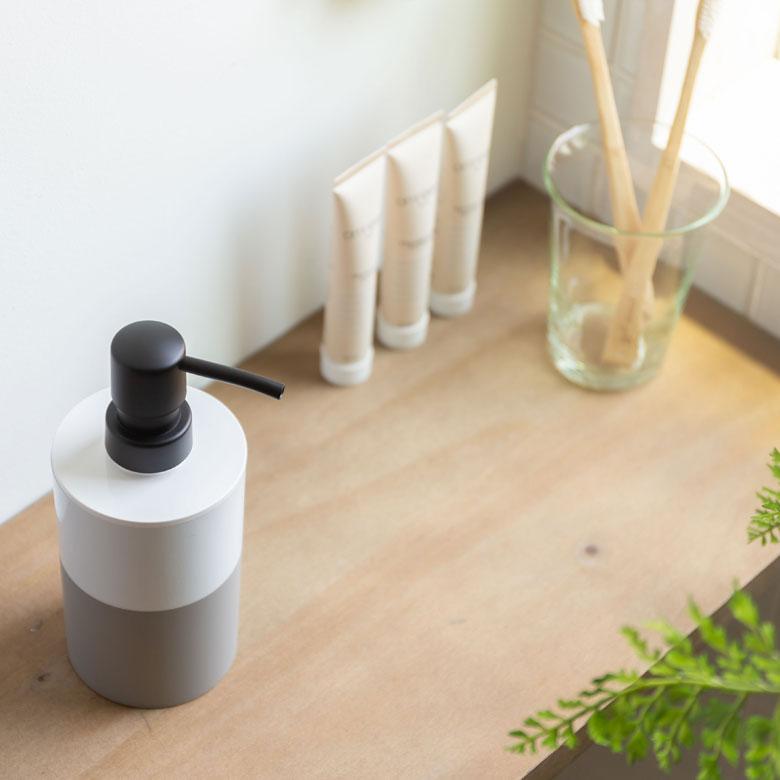 ディスペンサー ソープディスペンサー 泡タイプ 360ml ポンプ式