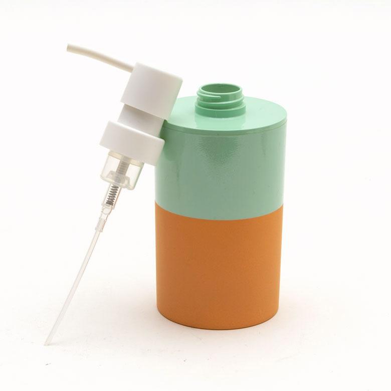 ディスペンサー ソープディスペンサー  泡タイプ 360ml ポンプ式 プラスチック バイカラー ソープボトル バスアイテム 浴室 洗面 90335 | ブランド登録なし | 13