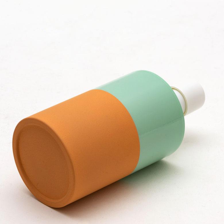 ディスペンサー ソープディスペンサー  泡タイプ 360ml ポンプ式 プラスチック バイカラー ソープボトル バスアイテム 浴室 洗面 90335 | ブランド登録なし | 14