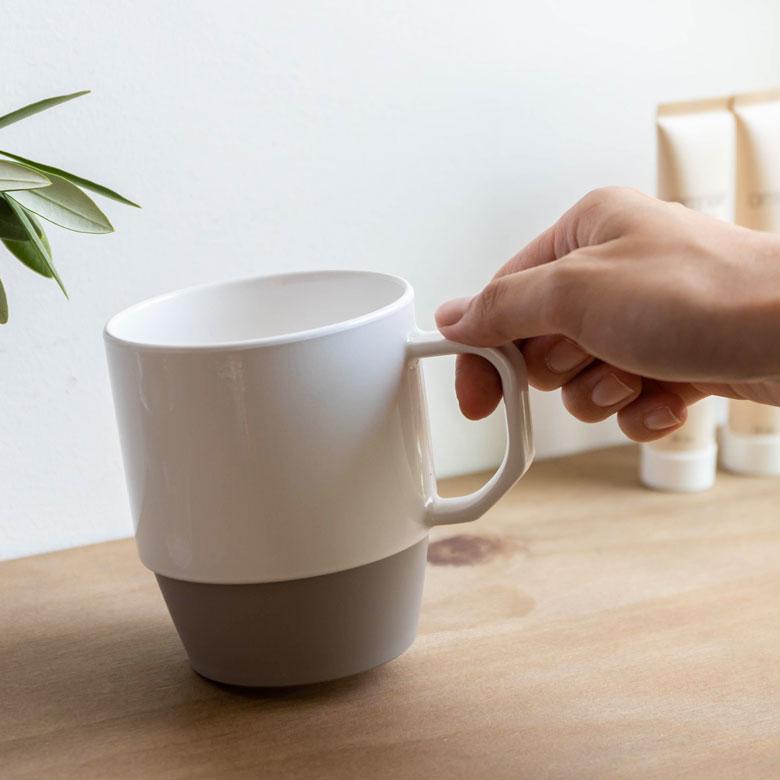 コップ うがいコップ 370ml 持ち手付き プラスチック バイカラー カップ バスアイテム ハンドル付き 浴室 洗面 プレゼント ギフト バスグッズ 90336 | ブランド登録なし | 13