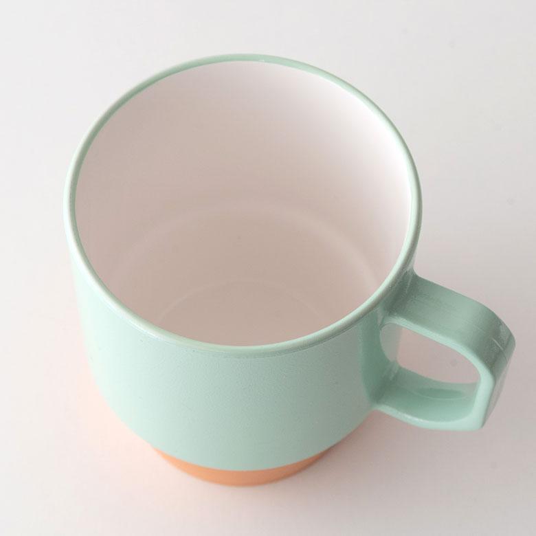 コップ うがいコップ 370ml 持ち手付き プラスチック バイカラー カップ バスアイテム ハンドル付き 浴室 洗面 プレゼント ギフト バスグッズ 90336 | ブランド登録なし | 14