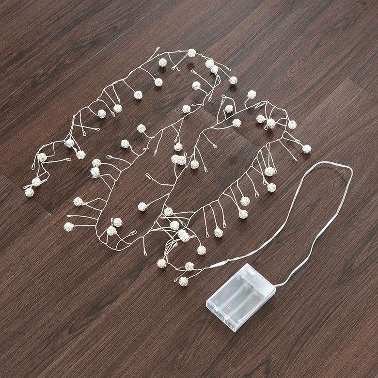 LED ストリングライト クリスマス 電飾 150cm ゴールド シルバー インテリア 北欧 雑貨 照明 90345 | ブランド登録なし | 16