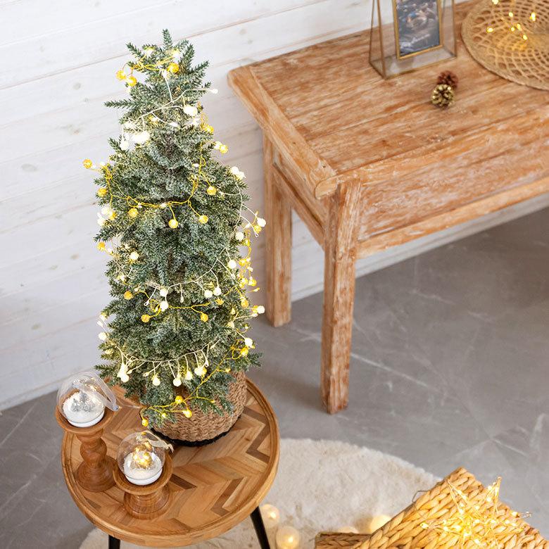 LED ストリングライト クリスマス 電飾 150cm ゴールド シルバー インテリア 北欧 雑貨 照明 90345 | ブランド登録なし | 07