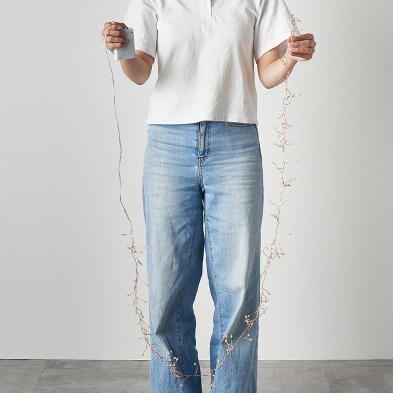 LED ストリングライト クリスマス 電飾 150cm コッパー シルバー インテリア 北欧 雑貨 照明 90346 | ブランド登録なし | 17