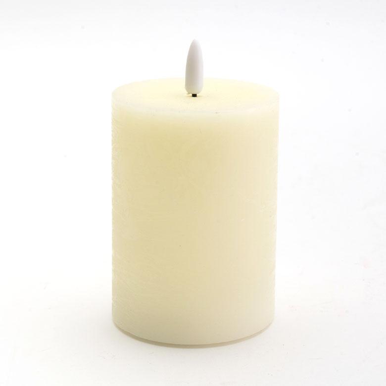 キャンドル型LEDライト ロウ デコレーション クリスマス 置物 電飾 卓上 蝋 ろう オブジェ オフホワイト おしゃれ かわいい イルミネーション インテリア 90351 |  | 04