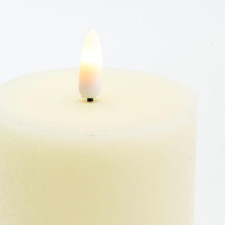 キャンドル型LEDライト ロウ デコレーション クリスマス 置物 電飾 卓上 蝋 ろう オブジェ オフホワイト おしゃれ かわいい イルミネーション インテリア 90351 |  | 05