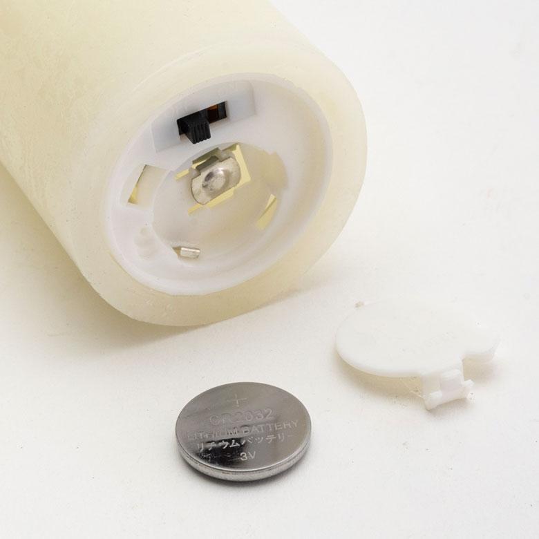 キャンドル型LEDライト ロウ デコレーション クリスマス 置物 電飾 卓上 蝋 ろう オブジェ オフホワイト おしゃれ かわいい イルミネーション インテリア 90352 |  | 06