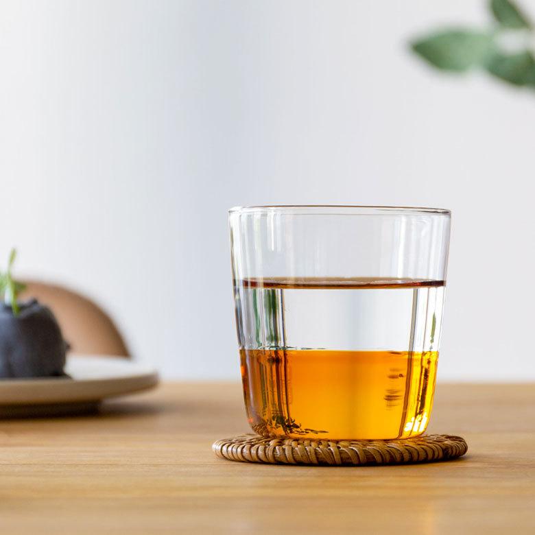 ガラスコップ グラス コップ ガラス 300ml ツートーン ガラスコップ 耐熱