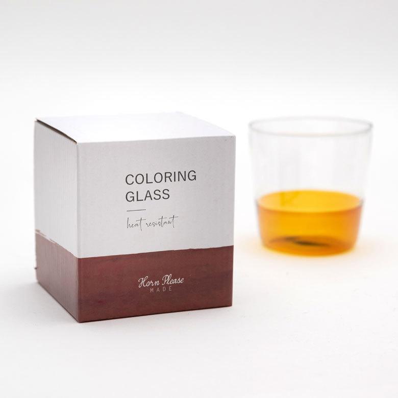 グラス コップ ガラス 300ml ツートーン コップ ガラスコップ 耐熱ガラス 色ガラス アンバー 琥珀色 ブルーグリーン バイカラー 軽い 90355 | ブランド登録なし | 09