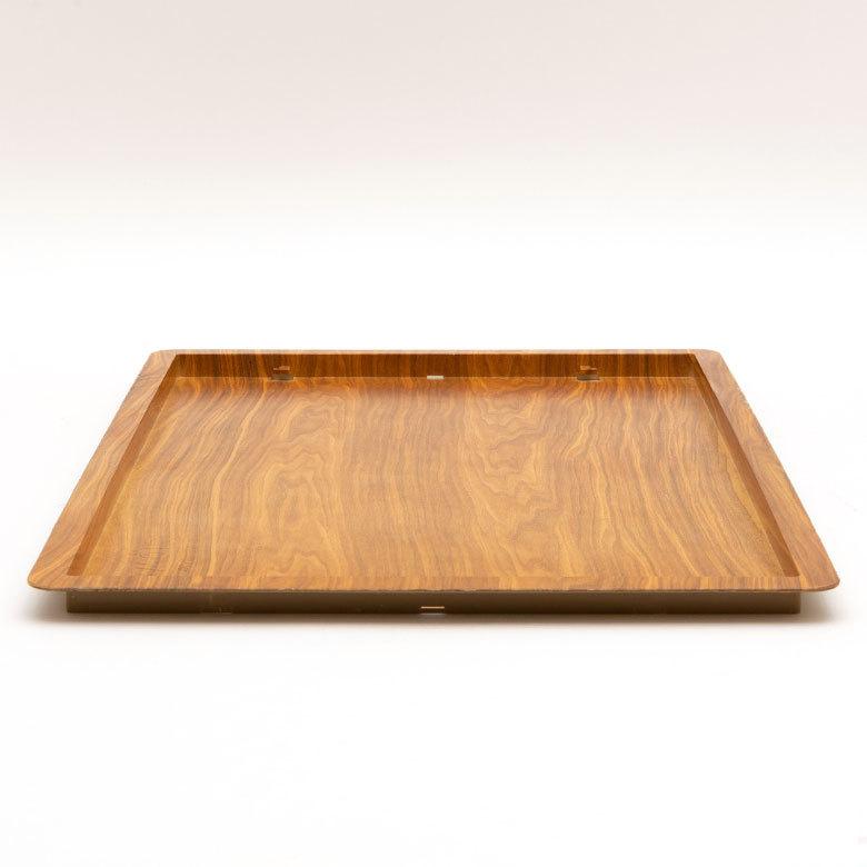 テーブルトップ コンテナ専用 フタ カバー 約 W 52 × D 33.5 ウッド コンテナ用フタ アウトドアテーブル トレイ 袋掛け付き おしゃれ ナチュラル 木目 90372 | ブランド登録なし | 06