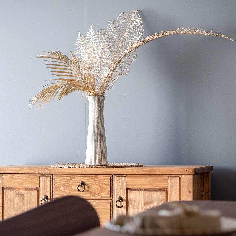 パームリーフ フェイクグリーン ゴールド シルバー 52cm 2本セット 観葉植物 インテリア おしゃれ 90373 | ブランド登録なし | 12