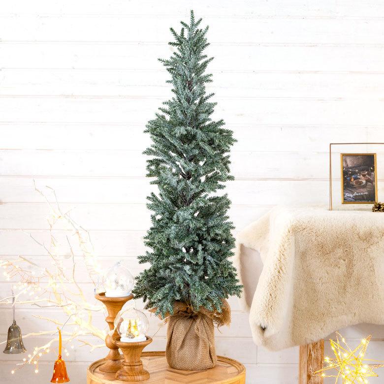 ツリー クリスマスツリー ポット付き 観葉植物 造花 インテリア