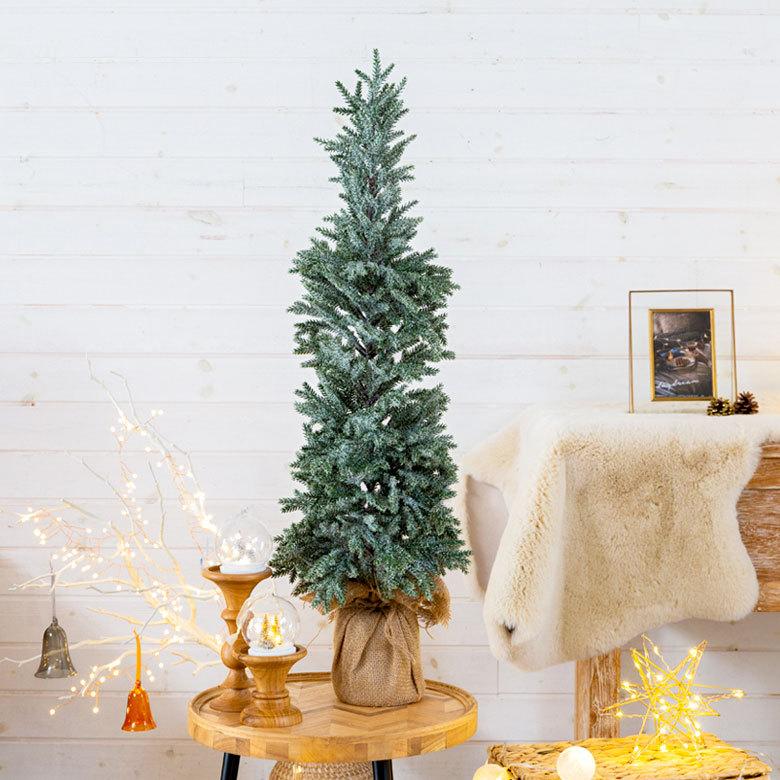 ツリー クリスマスツリー ポット付き 観葉植物 造花 インテリア