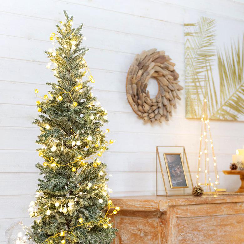 ツリー クリスマスツリー ポット付き 観葉植物 造花 インテリア