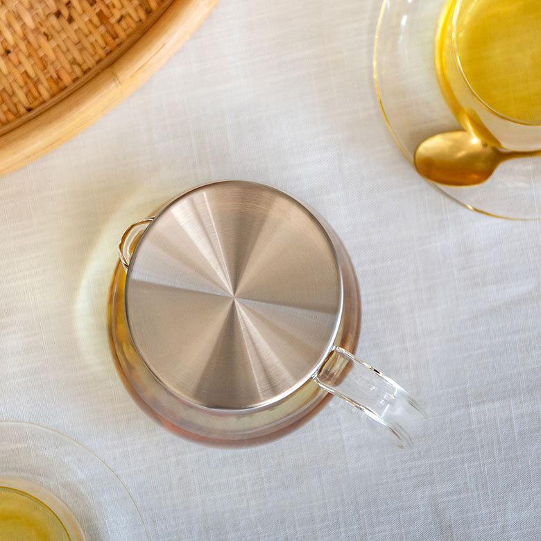 ティーポット 460ml 耐熱ガラス ガラス茶器 ガラスポット 電子レンジ可 食洗機可 茶こし付き 紅茶ポット キッチン用品 90384 | ブランド登録なし | 04