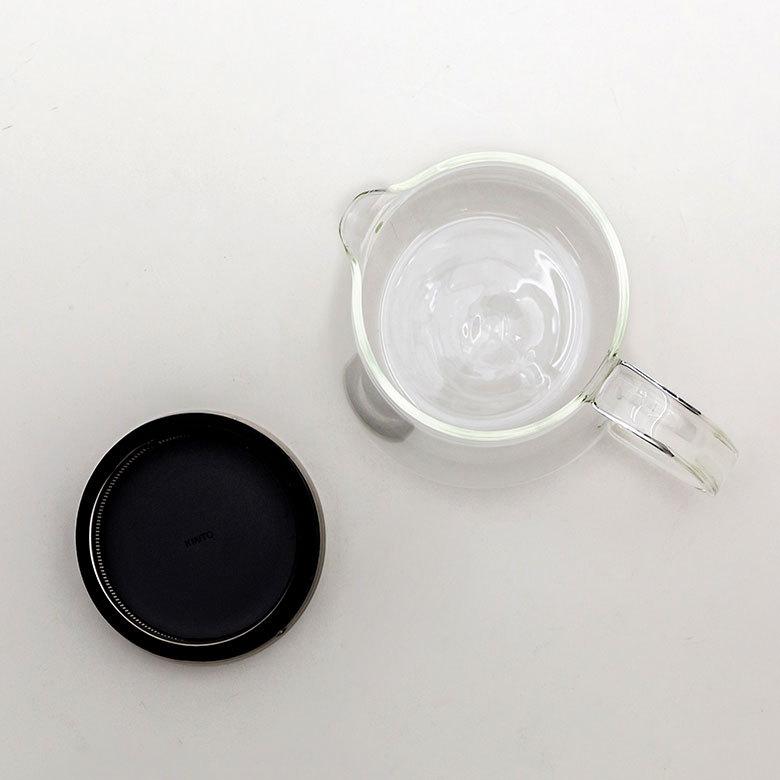 ティーポット 460ml 耐熱ガラス ガラス茶器 ガラスポット 電子レンジ可 食洗機可 茶こし付き 紅茶ポット キッチン用品 90384 | ブランド登録なし | 07