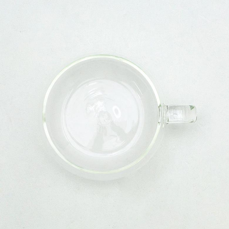 ティーカップ＆ソーサー 230ml 耐熱ガラス クリア 電子レンジ可 食洗機可 シンプル カフェ かわいい キッチン用品 90385 | ブランド登録なし | 15