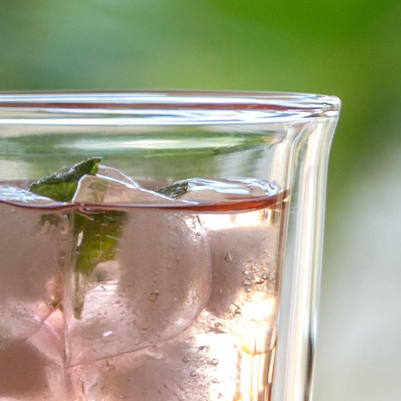 グラス カクテルグラス ダブルウォール 耐熱ガラス 290ml 2層構造 クリア電子レンジ可 食洗機可 タンブラー おしゃれ シンプル 90387 | ブランド登録なし | 02