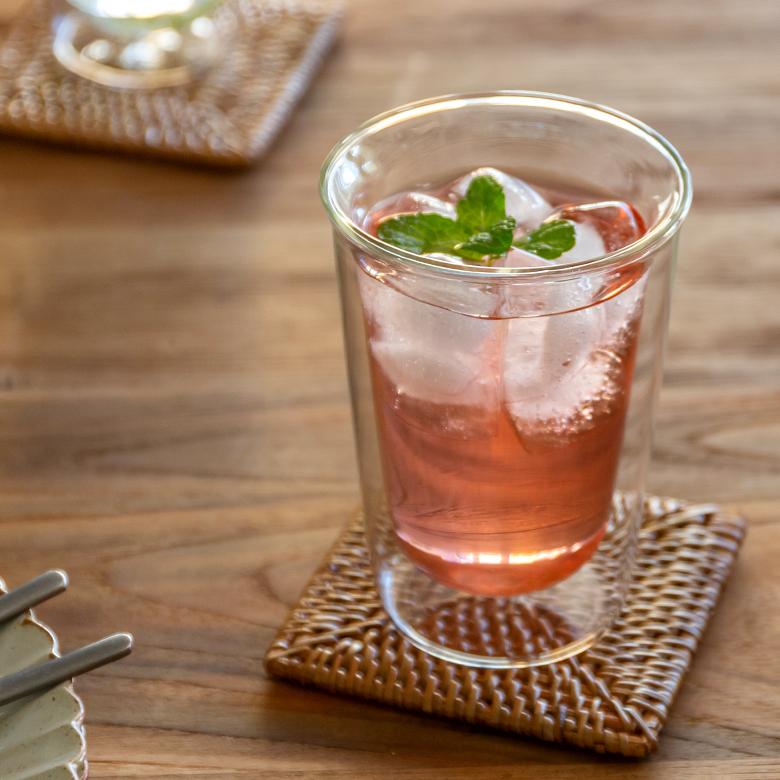 グラス カクテルグラス ダブルウォール 耐熱ガラス 290ml 2層構造 クリア電子レンジ可 食洗機可 タンブラー おしゃれ シンプル 90387 | ブランド登録なし | 08