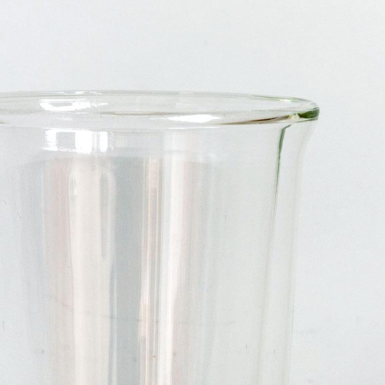 グラス ビアグラス ダブルウォール 耐熱ガラス 340ml 2層構造 クリア電子レンジ可 食洗機可 タンブラー おしゃれ シンプル 90388 | ブランド登録なし | 09