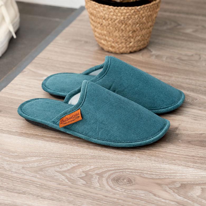 スリッパ 室内 履き 袋付き ルームシューズ  携帯 スリッパ  レディース 無地 コーデュロイ シンプル おしゃれ 収納 来客用 旅行 トイレ ダルトン DULTON 90396 | ブランド登録なし | 09