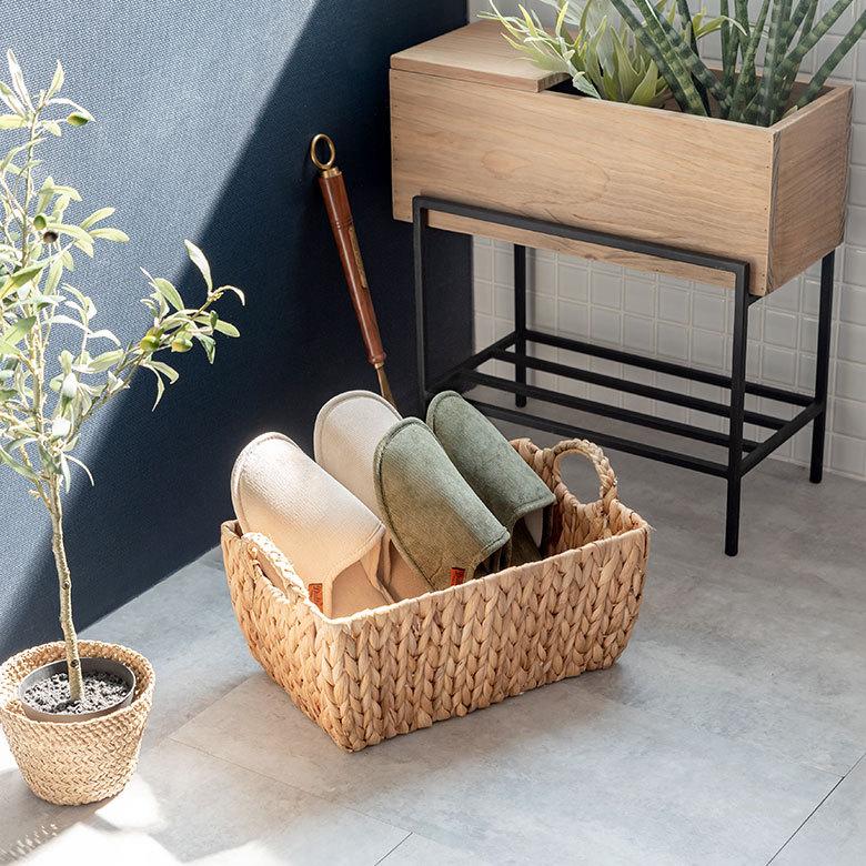 スリッパ 室内 履き 袋付き ルームシューズ  携帯 スリッパ  メンズ 無地 コーデュロイ シンプル おしゃれ 収納 来客用 旅行 トイレ ダルトン DULTON 90397 | ブランド登録なし | 14