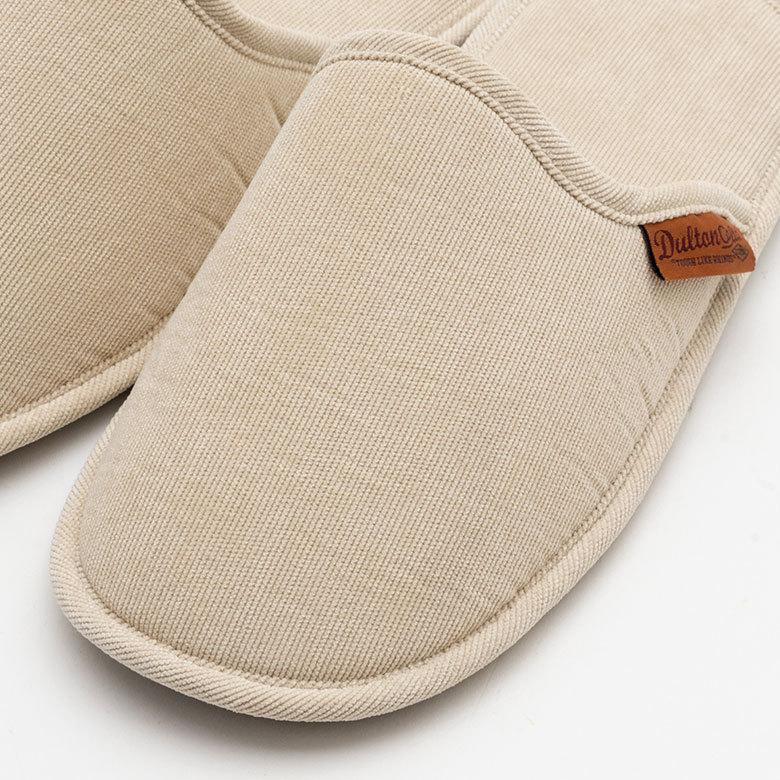 スリッパ 室内 履き 袋付き ルームシューズ  携帯 スリッパ  メンズ 無地 コーデュロイ シンプル おしゃれ 収納 来客用 旅行 トイレ ダルトン DULTON 90397 | ブランド登録なし | 15