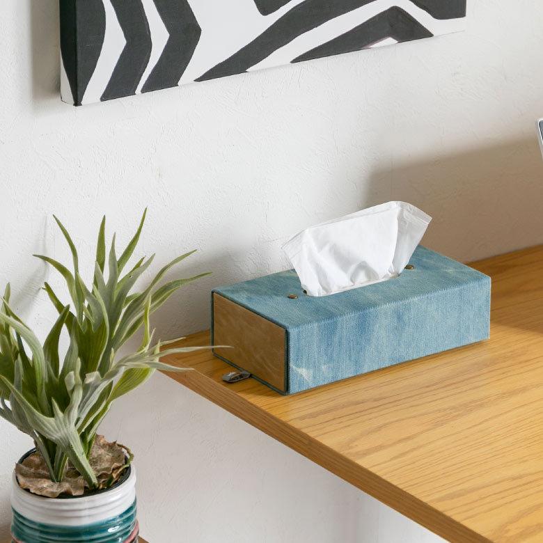 メール便対応 ティッシュケース ティッシュ ボックス 折り畳み カバー ケース コンパクト 壁掛け 吊り下げ 収納 おしゃれ インテリア ダルトン DULTON 90398 | ブランド登録なし | 04