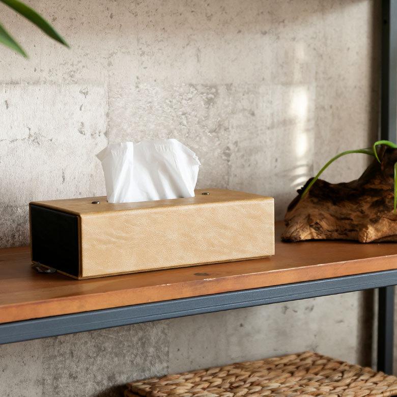 メール便対応 ティッシュケース ティッシュ ボックス 折り畳み カバー ケース コンパクト 壁掛け 吊り下げ 収納 おしゃれ インテリア ダルトン DULTON 90398 | ブランド登録なし | 20