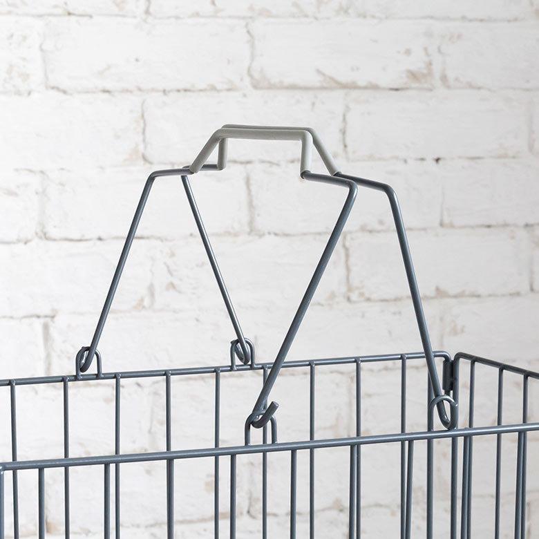 ランドリーワゴン ランドリー バスケット ワゴン 洗濯 カゴ 2段 トローリー ワイヤー 収納 キャスター付 タワー スクエア おしゃれ 北欧 ダルトン DULTON 90409 | ブランド登録なし | 14