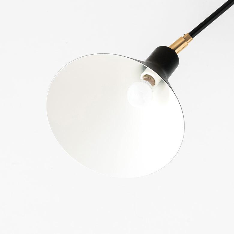 シーリング ライト 天井 照明 ３灯 E17 角度 調整 スチール 真鍮 スポット 60W 小型 電球 LED対応 回転 可能 おしゃれ モダン シンプル インターフォルム 90413 | INTERFORM | 13