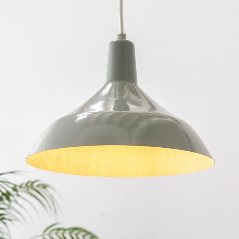 ペンダントライト ウッドデザイン ランプシェード グレー LED対応 天井照明 インテリア レトロ ナチュラル 北欧 インターフォルム 90416 | INTERFORM | 18