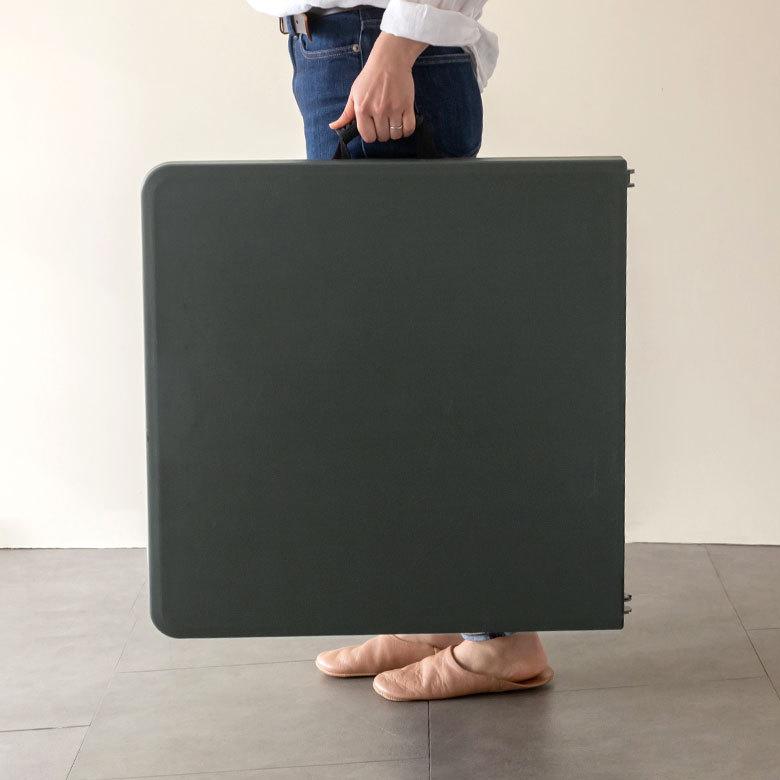 折りたたみ式アウトドアテーブル オリーブグリーン 118 アウトドア・釣り・旅行用品 折りたたみ式アウトドア