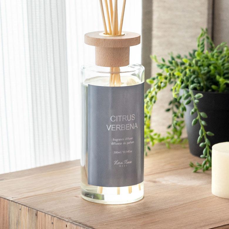 ディフューザー リードタイプ フレグランスオイル 300ml ガラス ウッド スティック  芳香　インテリア　90427 | ブランド登録なし | 07