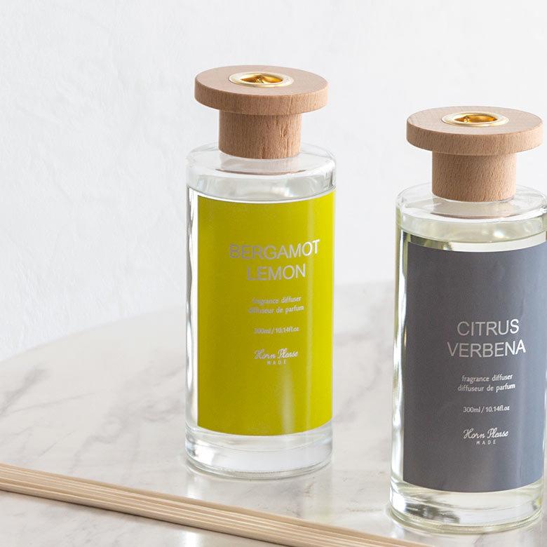 ディフューザー リードタイプ フレグランスオイル 300ml ガラス ウッド スティック  芳香　インテリア　90427 | ブランド登録なし | 08
